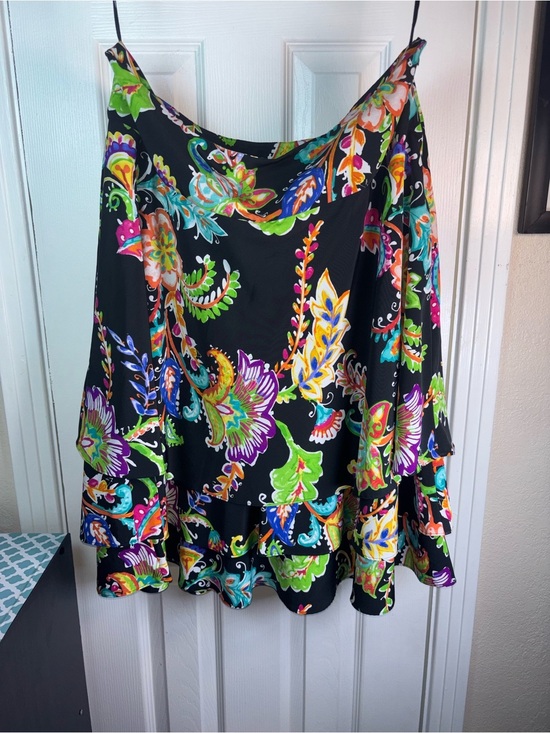 Lauren Ralph Lauren Dresses & Skirts - Lauren Ralph Lauren Black Multicolor Floral Print skirt size 16